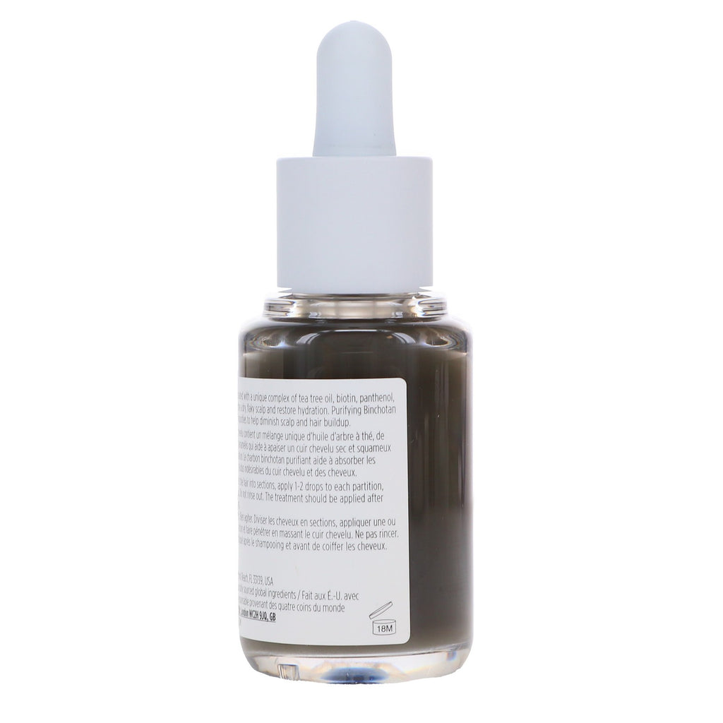 Scalp Treatment with Charcoal & Tea Tree - 1 oz for Dry Flaky Skin