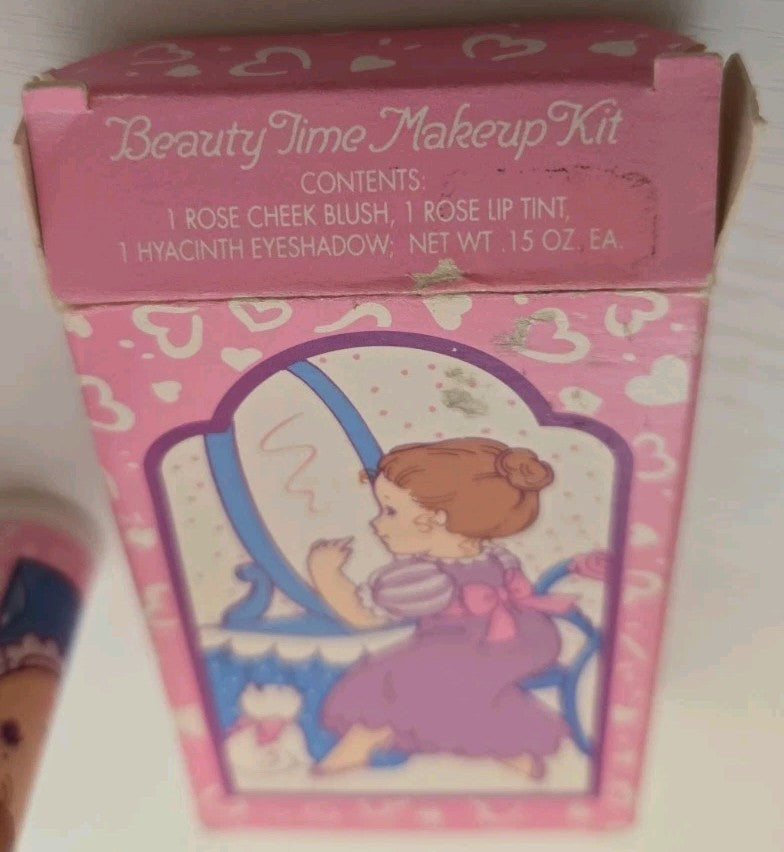 Avon Vintage Beauty Time Makeup Kit Set with Blush Lip Tint Eyeshadow