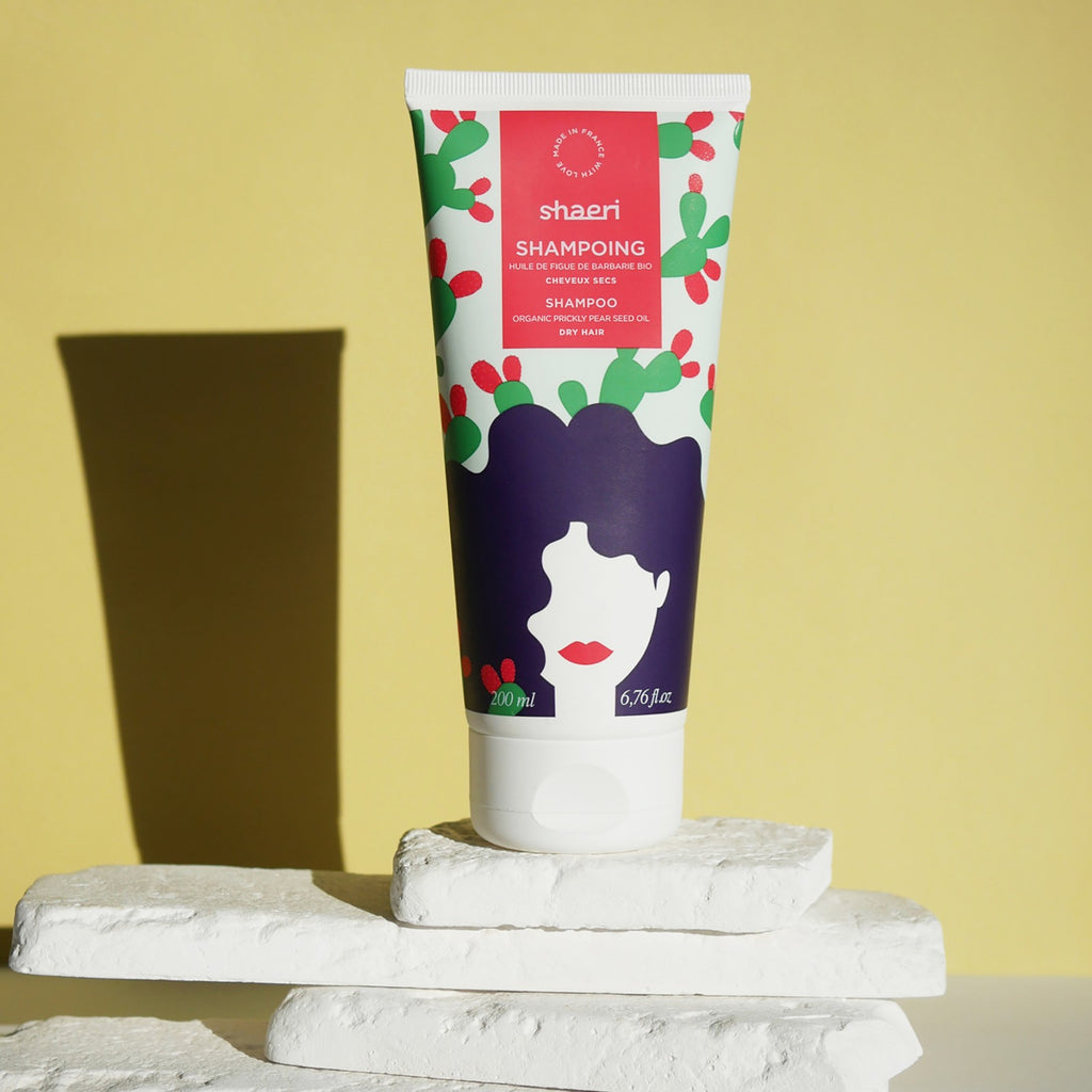 Nourishing Shampoo for Dry & Curly Hair - Sulfate-Free, Hydrating 6.76 oz