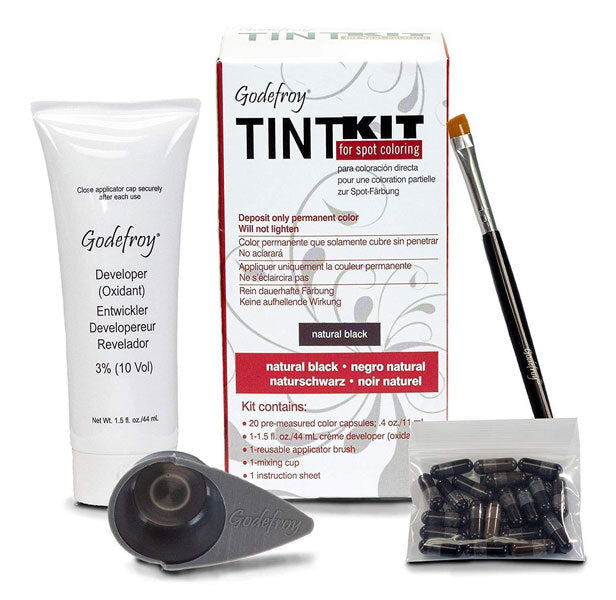Hair Color Tint Kit for Gray Coverage — Up to 6 Weeks, 20 Applications