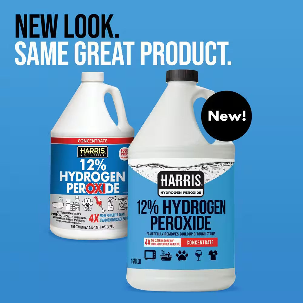 128 Oz Hydrogen Peroxide All Purpose Cleaner - Concentrated Disinfectant for Multi-Surface Use