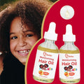 Natural Hair Growth Oil for Kids & All Hair Types Nourishing & Thickening