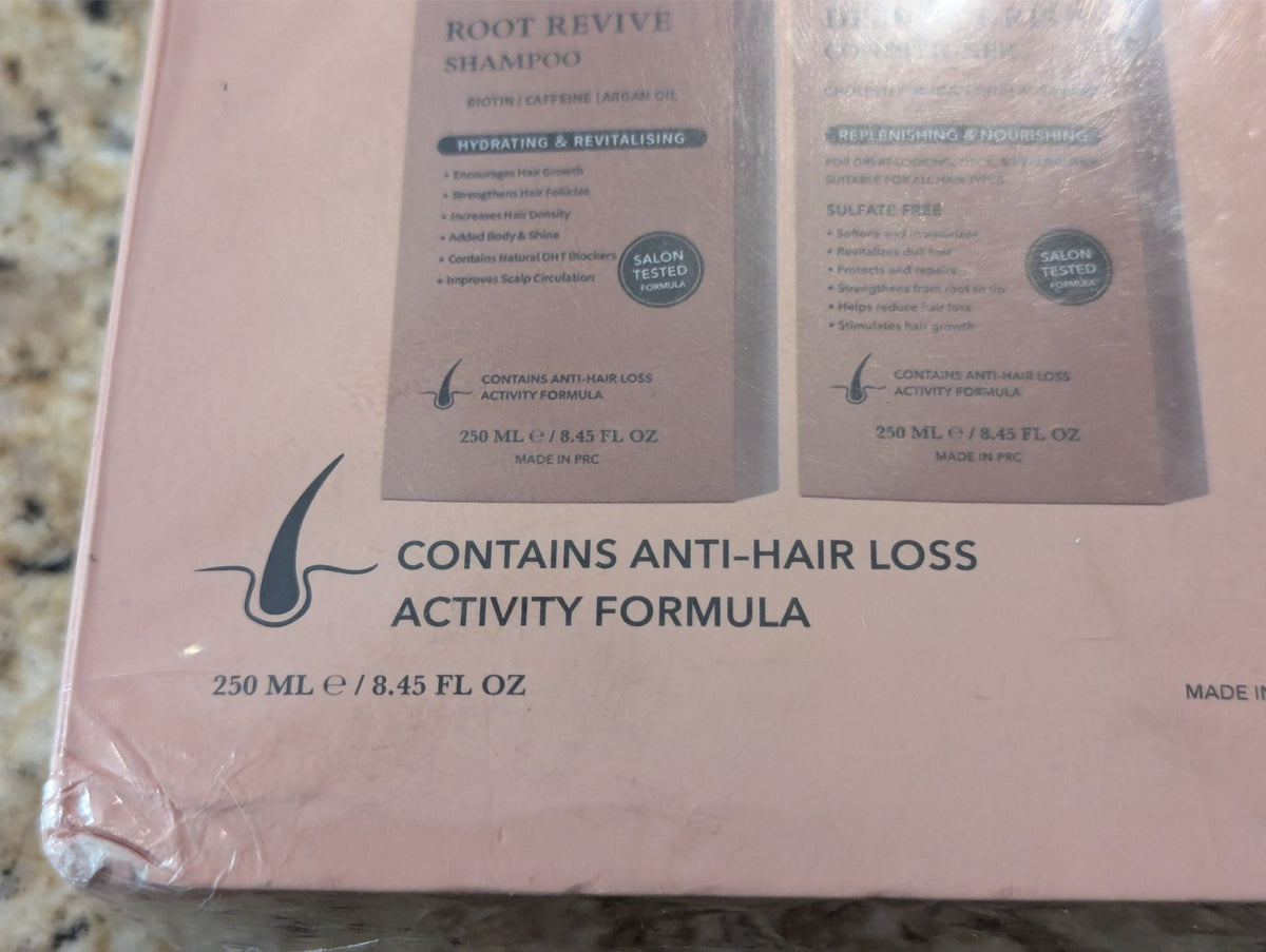 Marigold Lotus Hair Growth Shampoo & Conditioner Set 8.45 oz - Promotes Hair Health