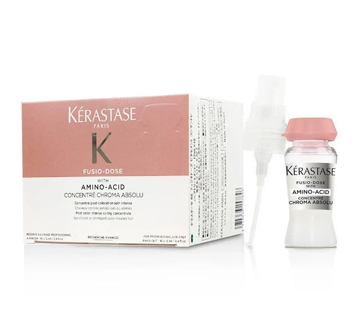 Kerastase Chroma Absolu Amino Acid Hair Treatment Vials - 10 Pack
