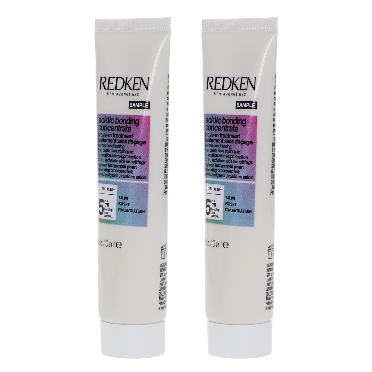 Redken Acidic Bonding Concentrate Leave-In Hair Treatment 2 Pack - Damaged & Processed Hair Repair