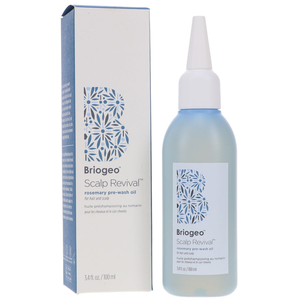 Scalp Revival Rosemary Pre-Wash Hair Oil - Nourishing Treatment for Scalp Health 3.4 oz