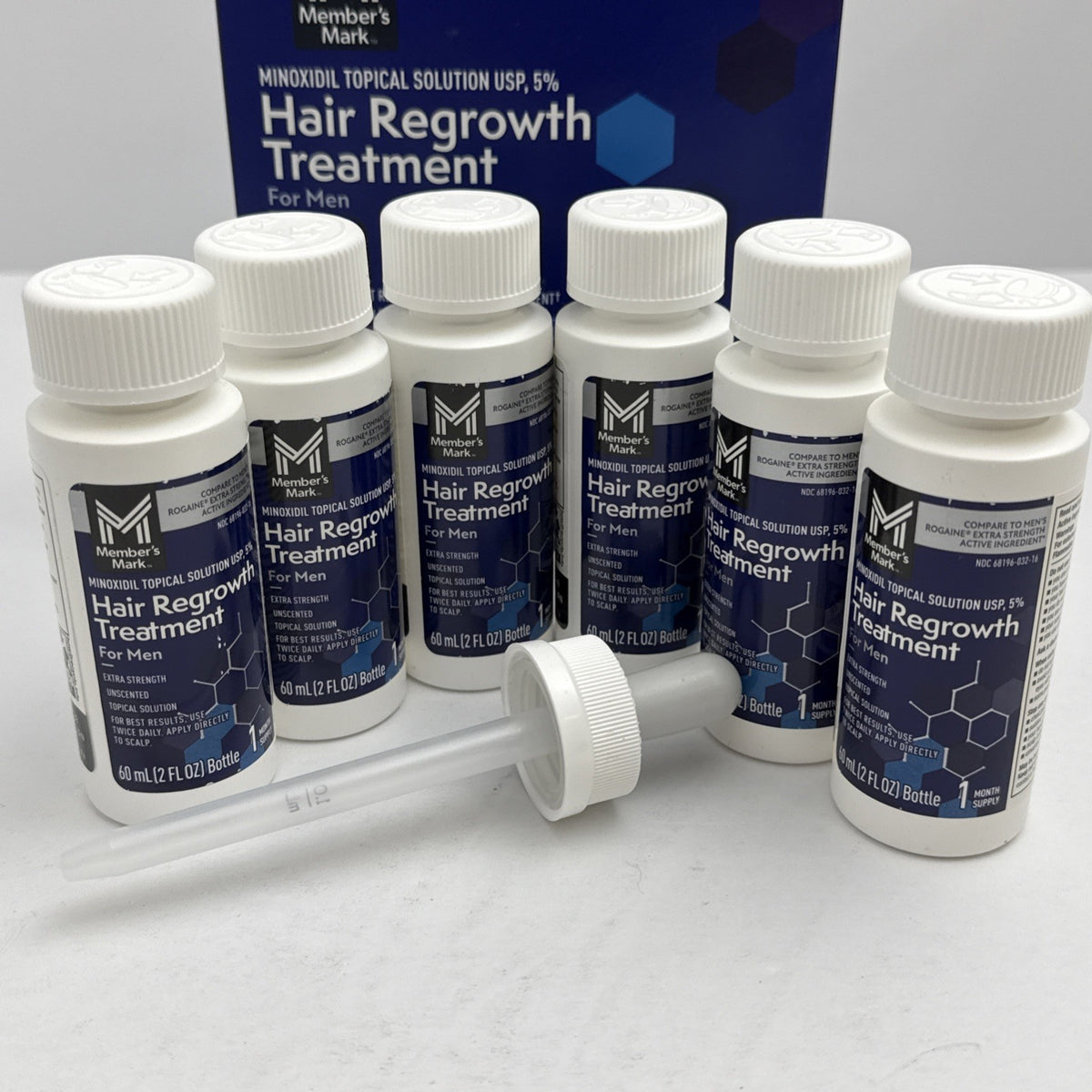 Minoxidil 5% Hair Regrowth Treatment for Men 6 Month Supply