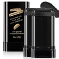 Root Touch-Up Hair Color Stick & Comb - Waterproof Black Dye for Gray Roots