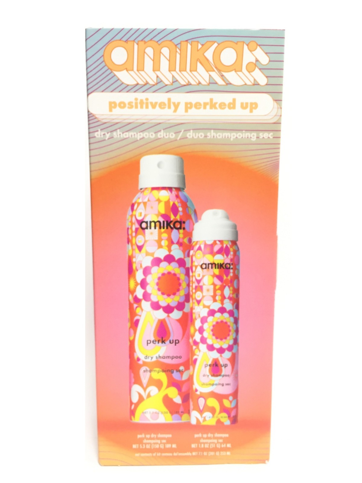 Dry Shampoo Duo 5.3 oz & 1.8 oz - Volumizing Hair Refresh Set