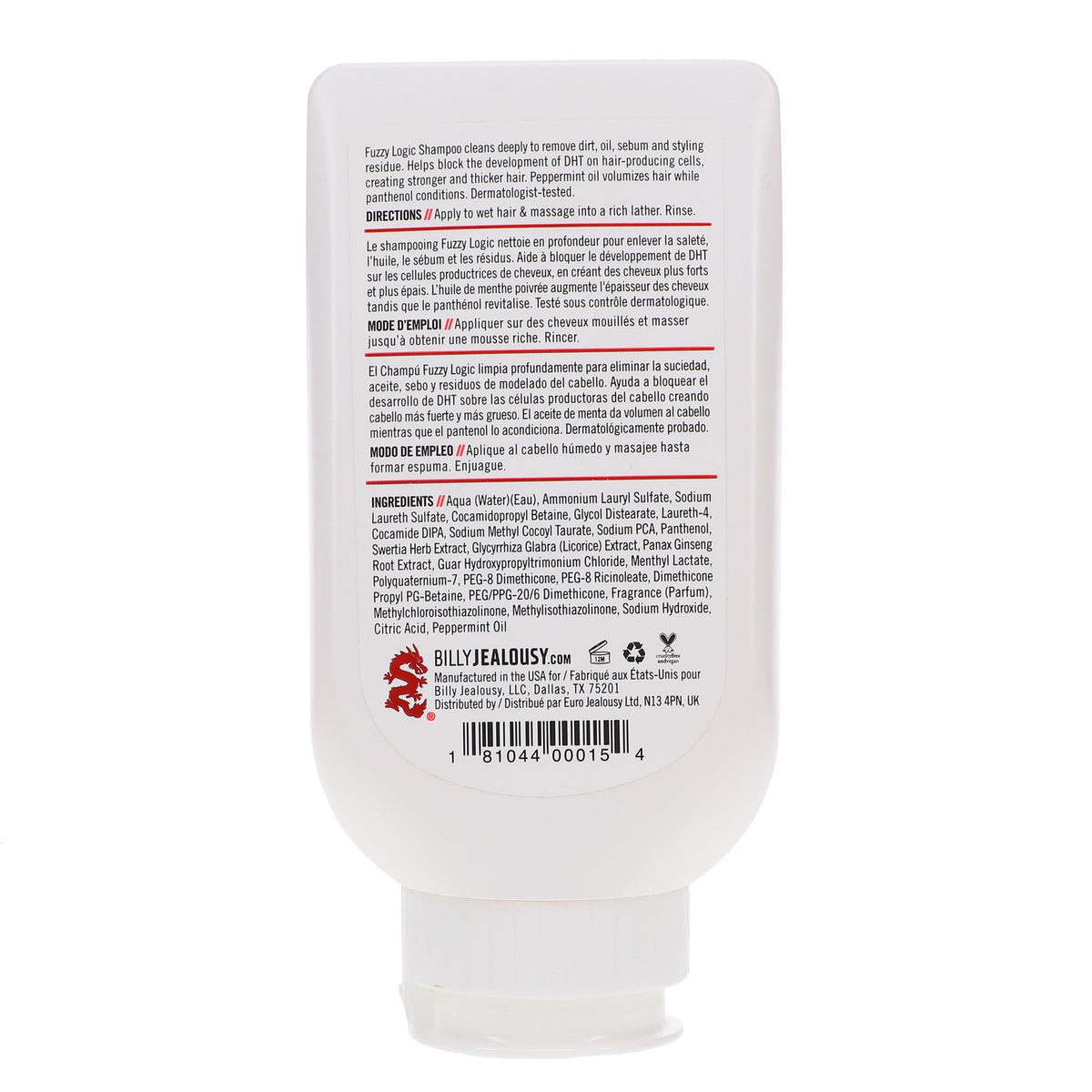 Men's Strengthening Hair Shampoo with DHT Blockers - 8 oz