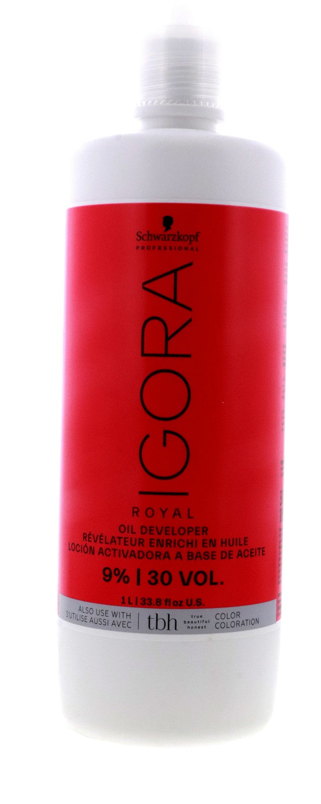 Schwarzkopf Igora Oil Developer 9% / 30 Vol - 33.81 oz Pack of 2 for Hair Color & Toning