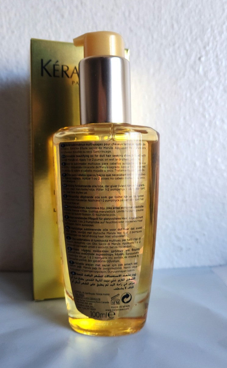 Beautifying Hair Oil - Kerastase Elixir Ultime L'Huile 3.4oz/100ML
