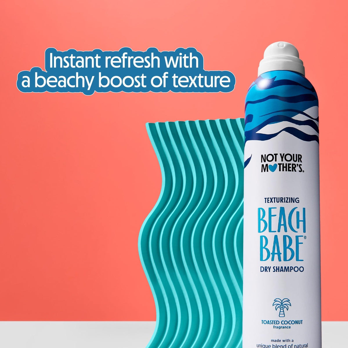 Dry Shampoo Spray with Coconut Scent - 12 oz 2 Pack - Refreshing & Waterless