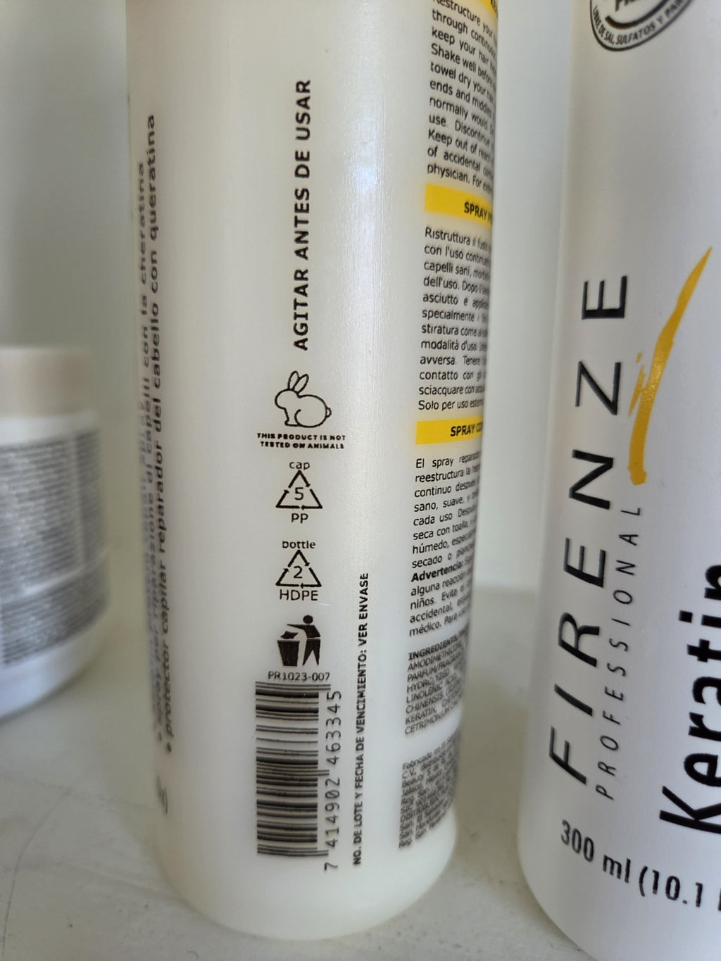 FIRENZE Keratin Hair Treatment Shampoo Conditioner Mask & Protein Spray Set