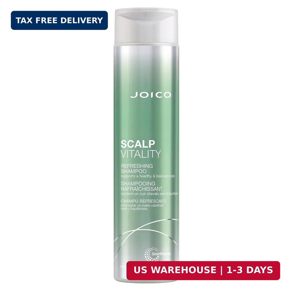 Scalp Vitality Refreshing Shampoo - Healthy Scalp & Color-Safe - 10.1 Fl Oz