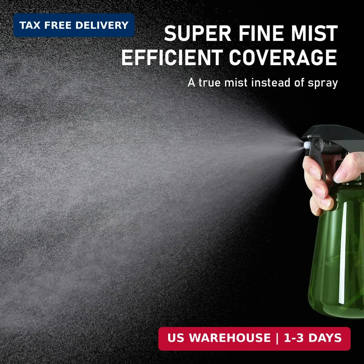 16oz Plant Spray Bottle with Fine Mist for Indoor Gardening and Care