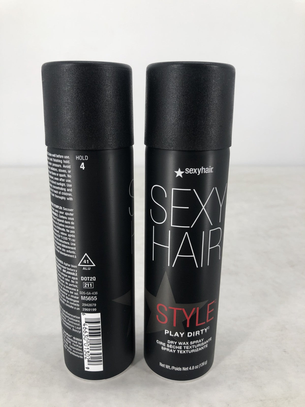 Dry Wax Spray for Hair - Texture, Volume & Humidity Resistance 4.8 oz 2 Pack