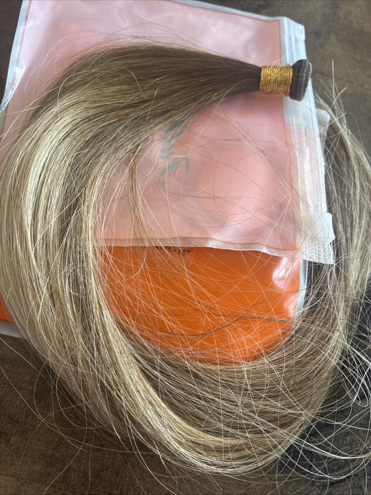 Full Shine Human Hair Extensions - Dirty Blonde 16 Inch, 25g