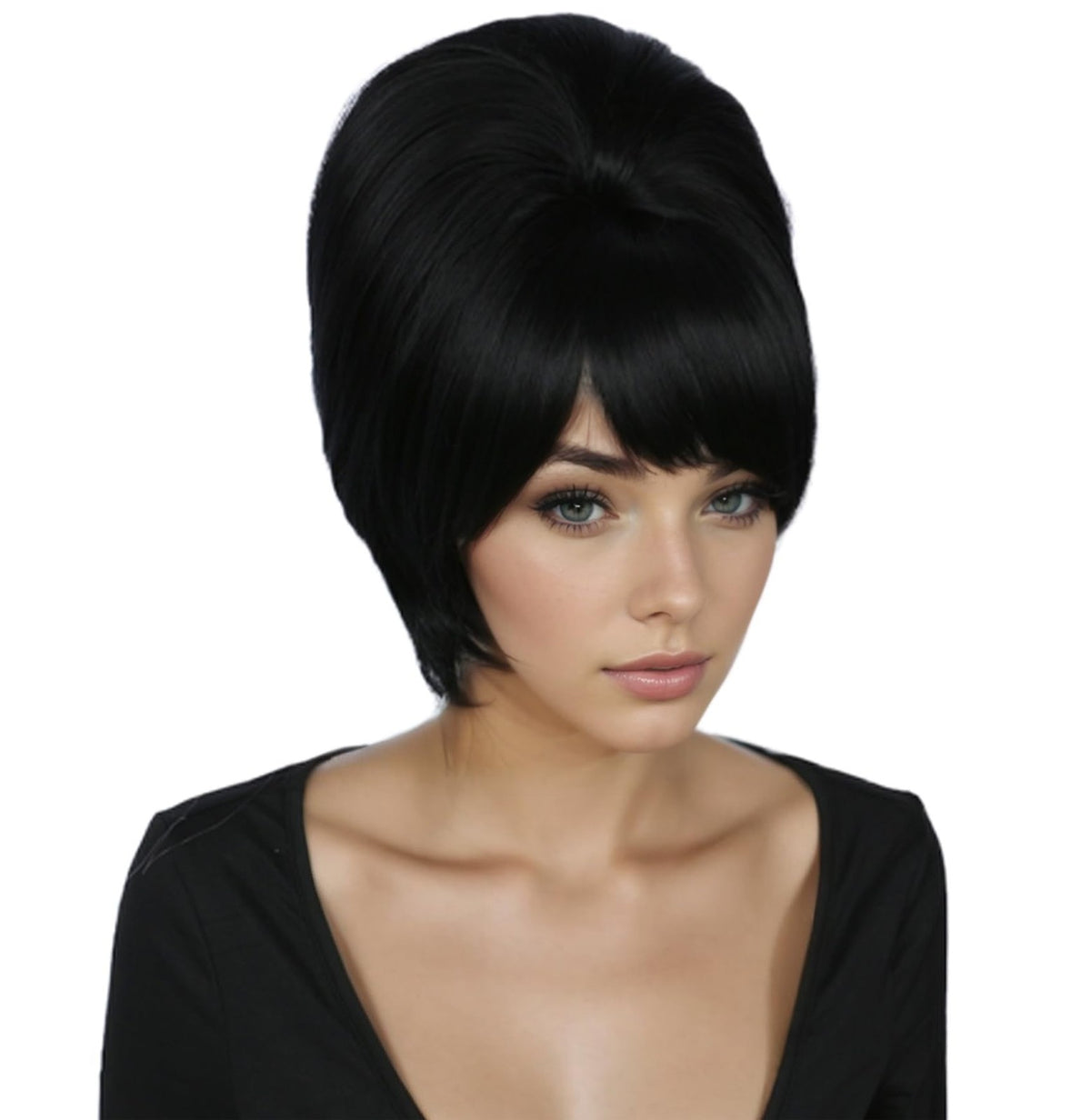 1960s Beehive Wig for Halloween Cosplay Party Costume - High Temp Synthetic Hair