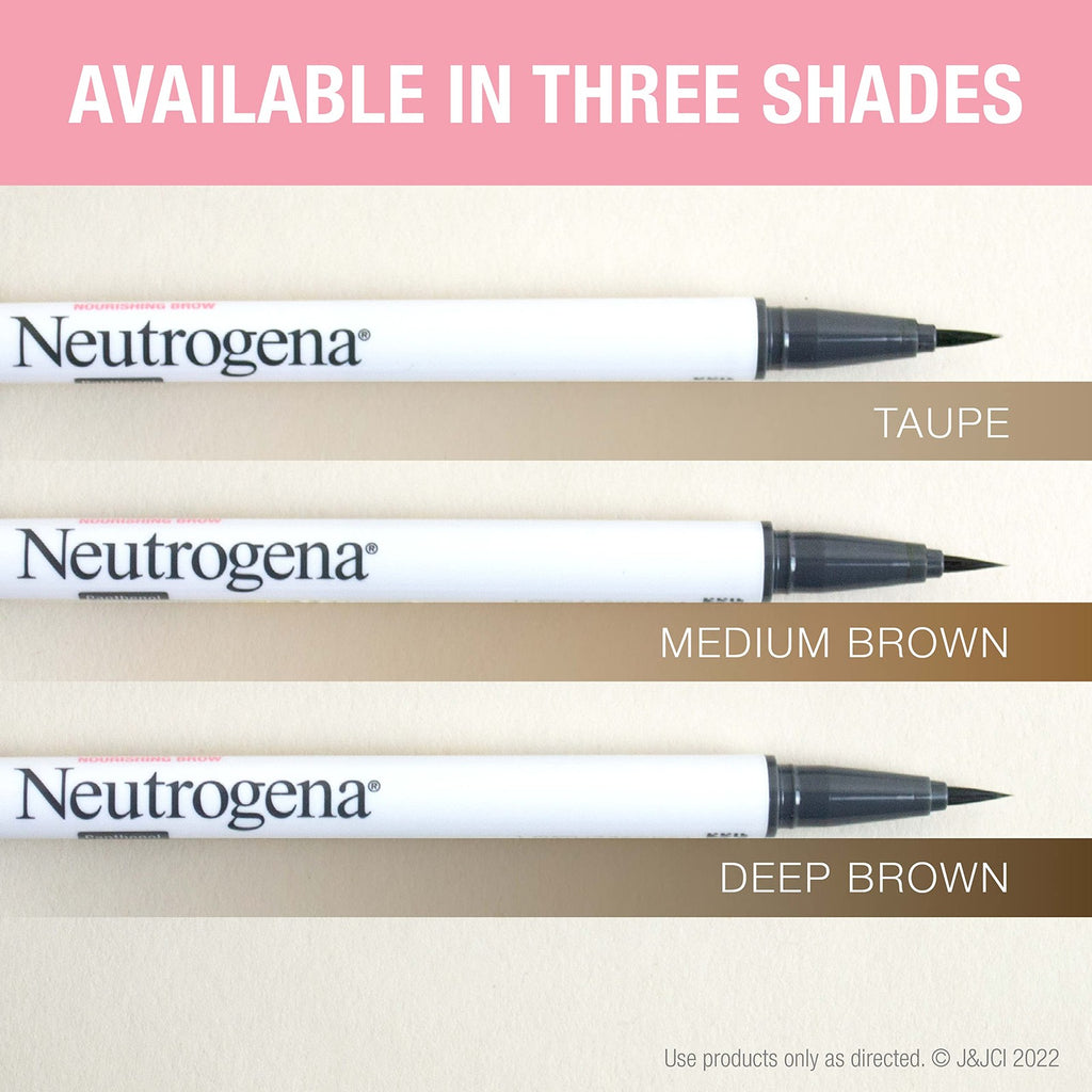 Neutrogena Microbrow Tint Serum Pen for Natural-Looking Brows - Taupe