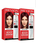 Revlon Root Erase Hair Color Kit 4B Burgundy Permanent Hair Dye 2 Pack