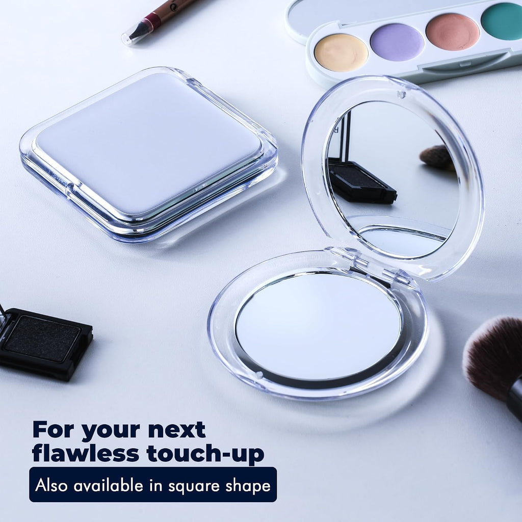 Mirrorvana 3.3in Compact Travel Mirror with 1x & 20x Magnification