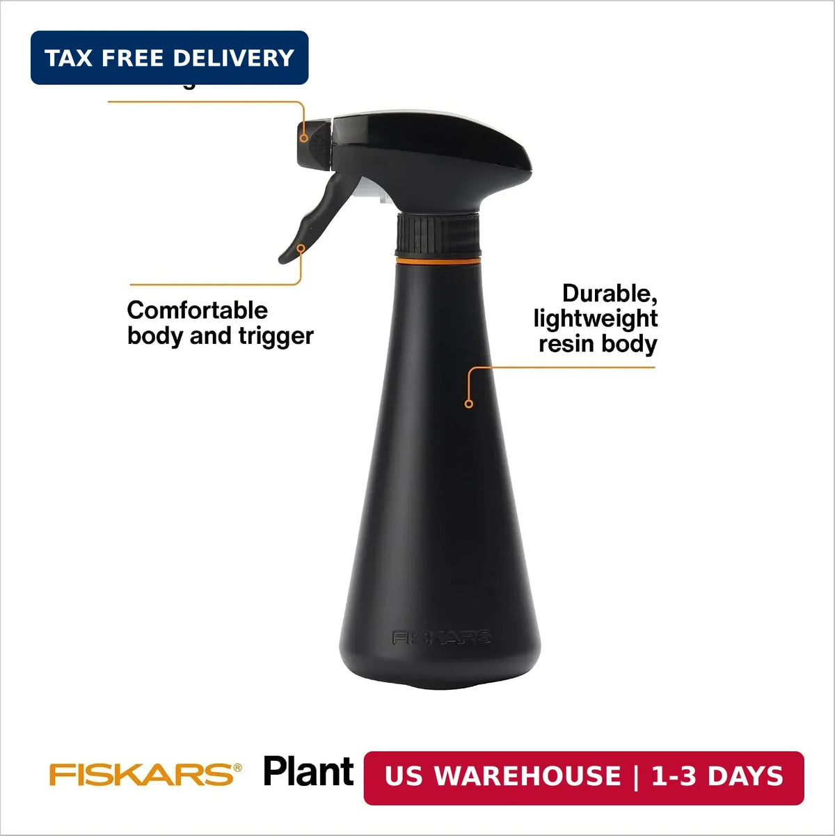 10oz Indoor Plant Mister Spray Bottle - Fine Water Mist for Hydrating Plants