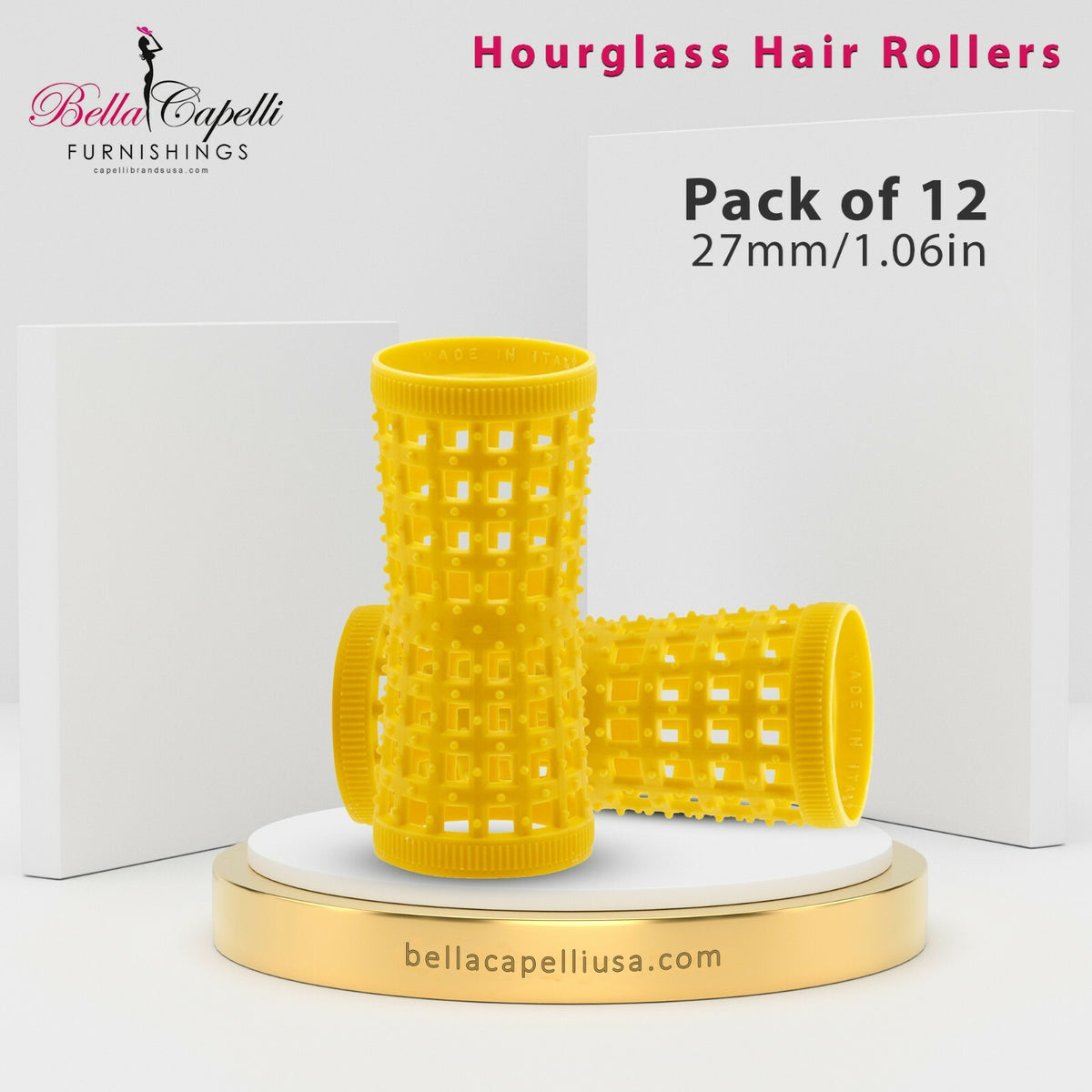 Natural Hair Pins Pack of 25 - 4.5 Inch Metal Hourglass Style Hair Clips
