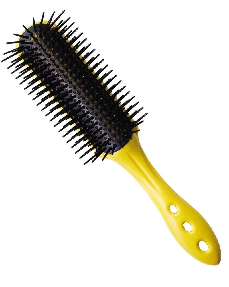 YS Park Straight Air Styler Brush T09 - Yellow Hair Styling Tool