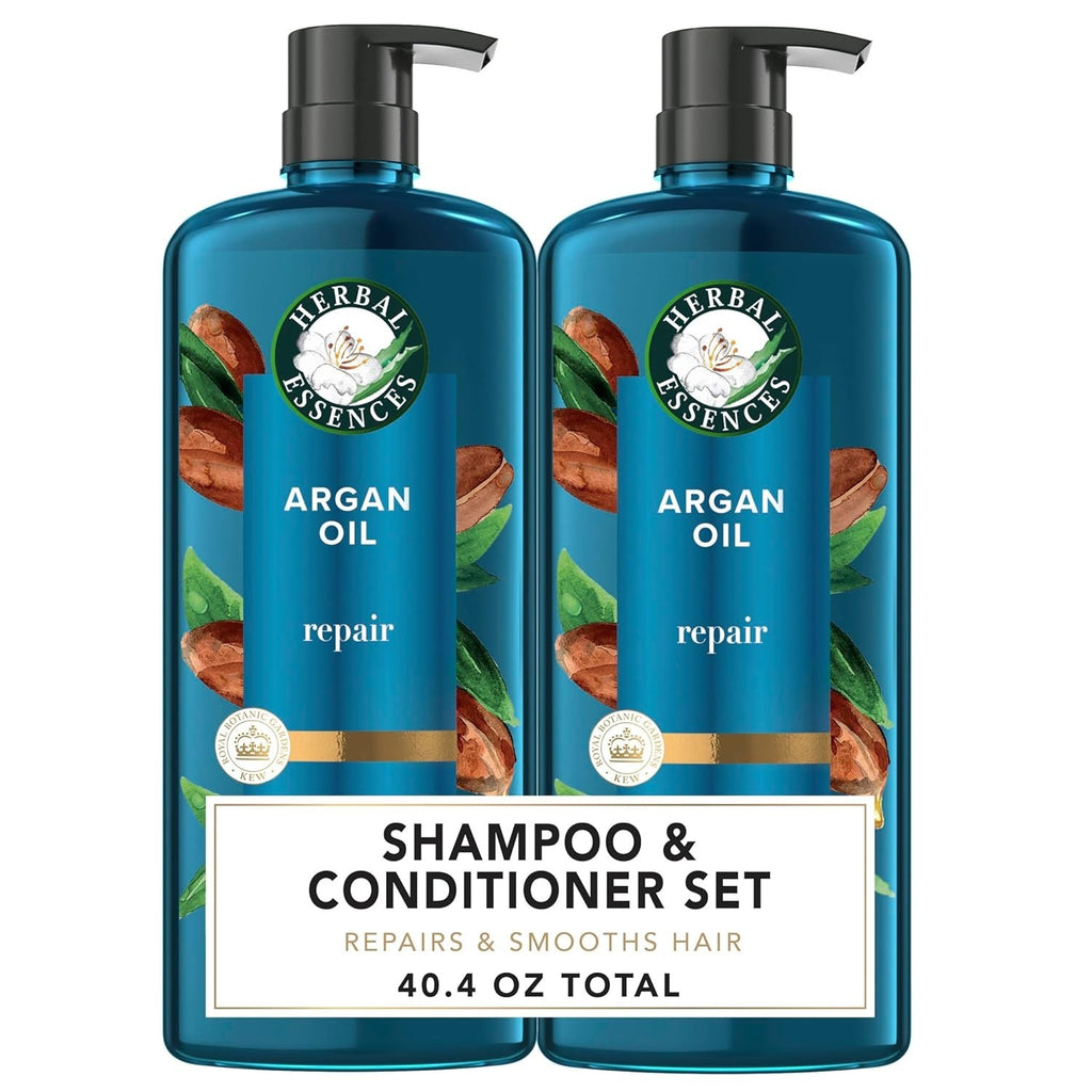 Herbal Essences Argan Oil of Morocco Shampoo & Conditioner Set - 20.2 Fl Oz 2 Pack