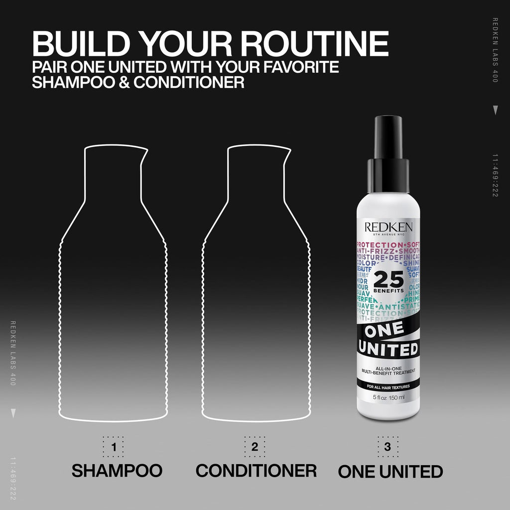 Redken One United Leave-In Conditioner & Heat Protectant Spray