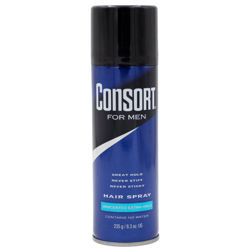 Men's Unscented Extra-Hold Hairspray - 8.3 oz, Shine Enhancing, 4 Pack