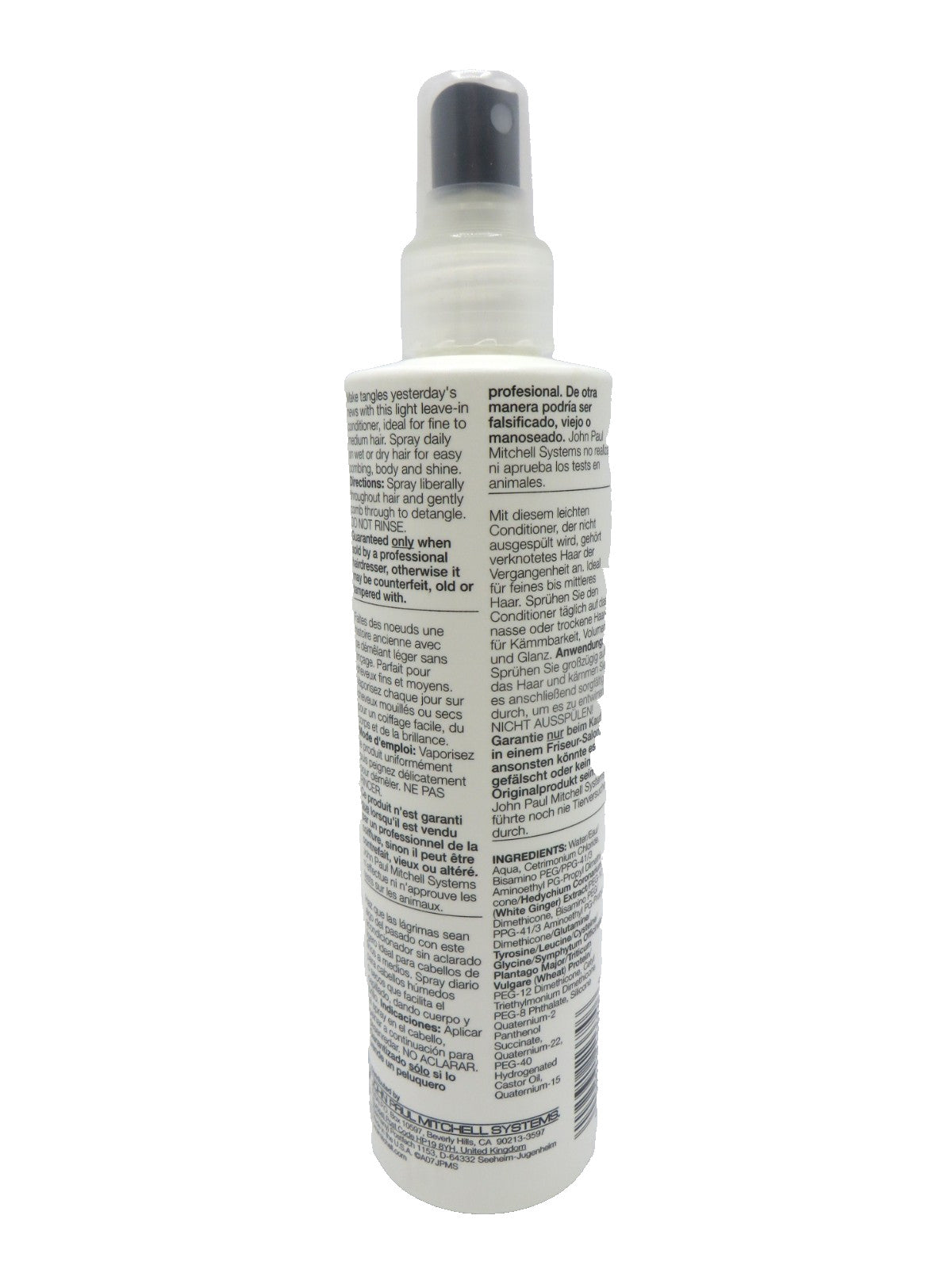 Light Detangler Spray 8.5 Oz - Lightweight, Nourishing Hair Mist