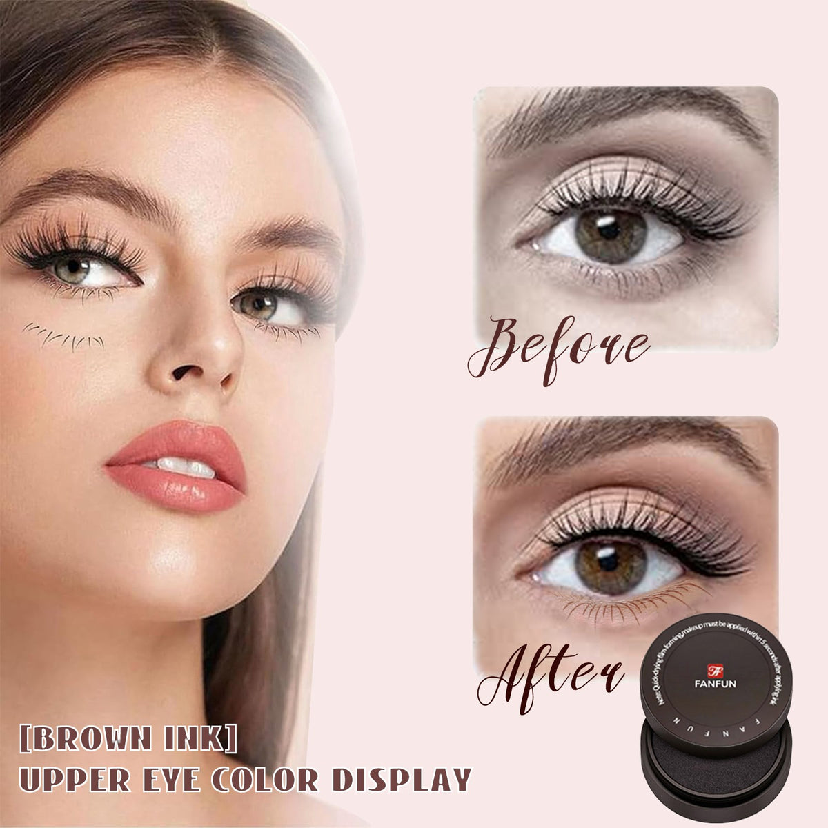 Lower Eyelash Stamp Tool for Natural Lash Enhancement - Beginner Friendly