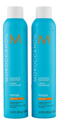 Moroccanoil Luminous Hairspray Strong 2 Pack 330ml - Long-Lasting, Humidity-Resistant Hair Spray