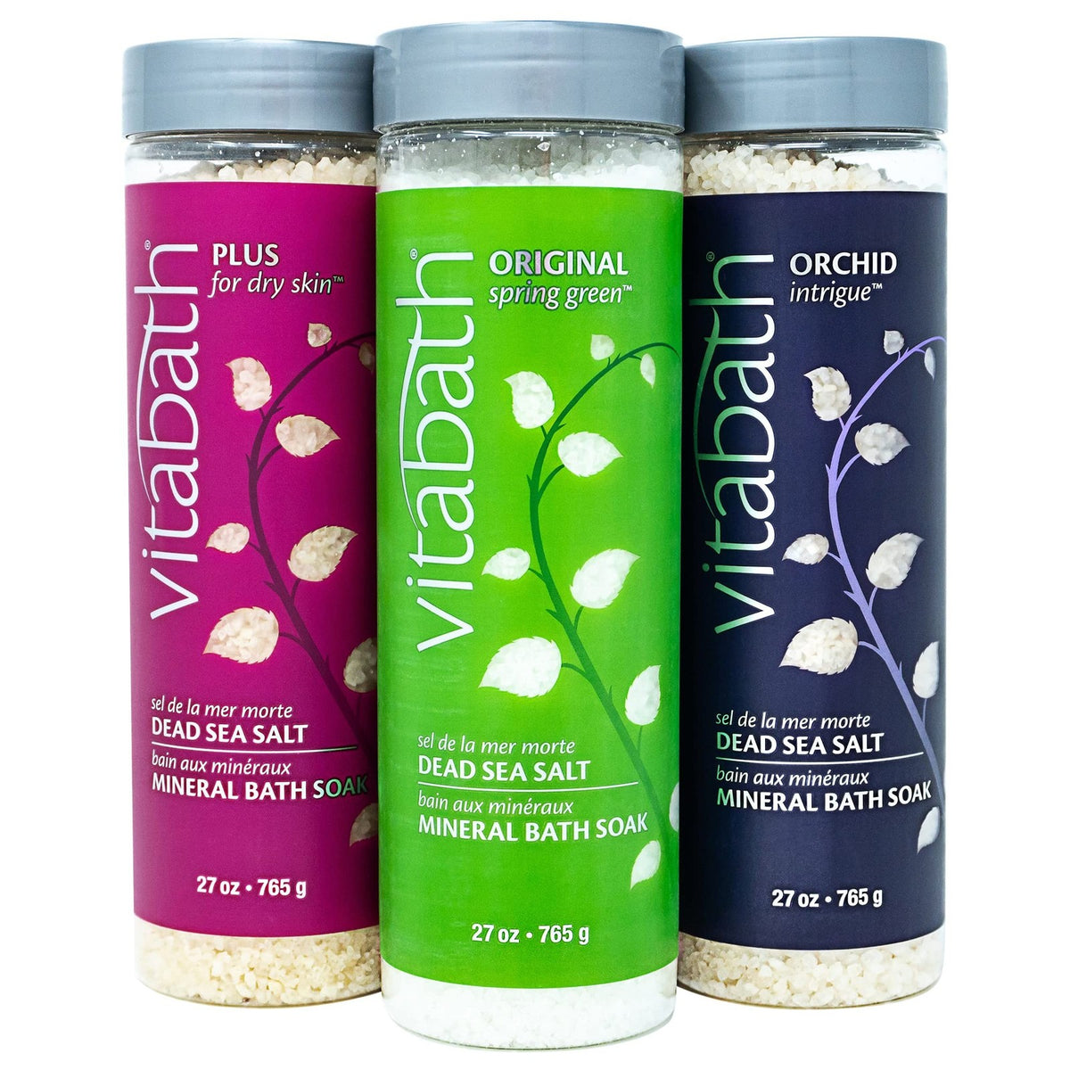 Mineral Bath Soak for Muscle Recovery and Relaxation - Dead Sea Salts & Botanical Oils, 27 oz