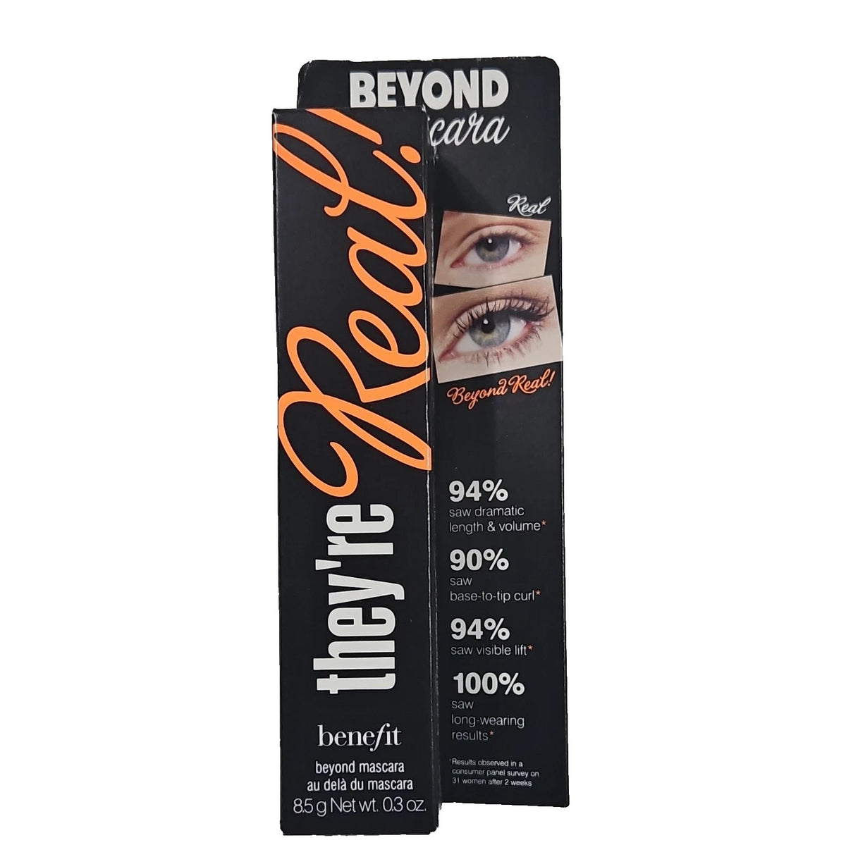 They’re Real! Beyond Mascara Jet Black Full Size 0.3 oz