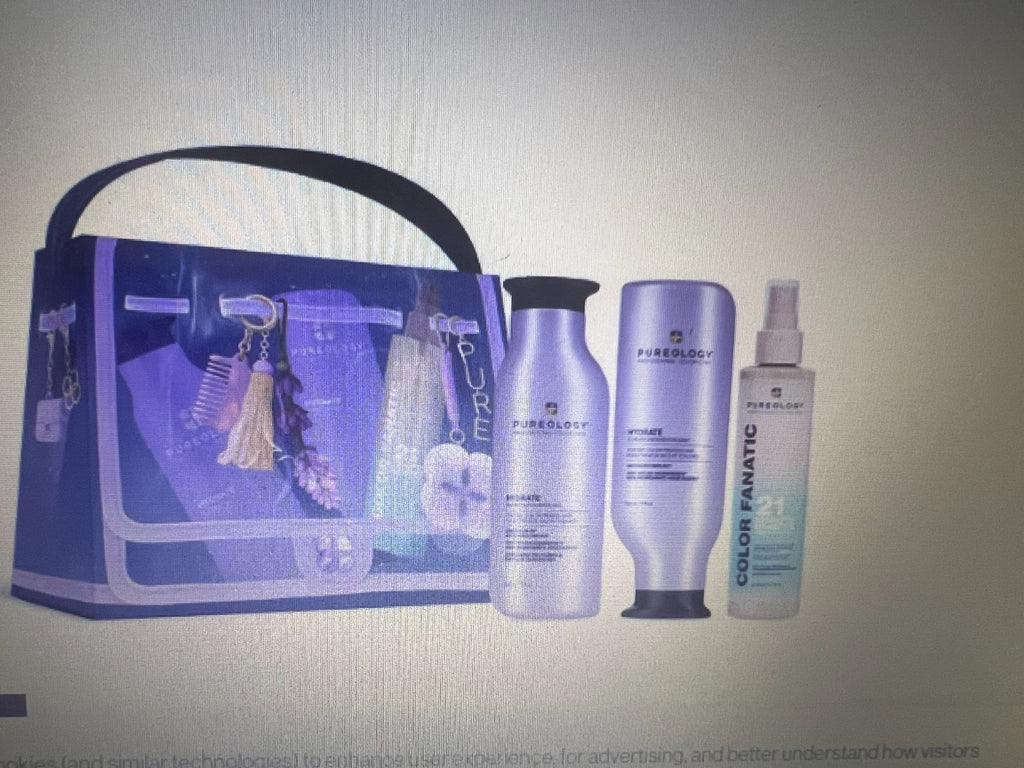 Pureology Hydrate Shampoo & Conditioner & Multi-Benefit Spray Set - Hair Care Gift