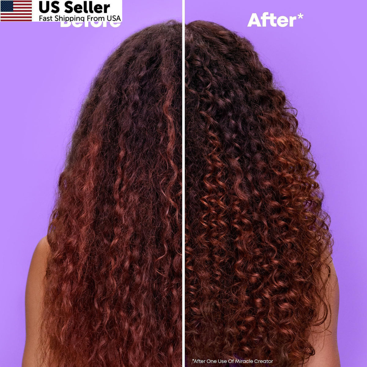 Miracle Creator Leave-In Conditioner Spray with Heat Protectant & Frizz Control