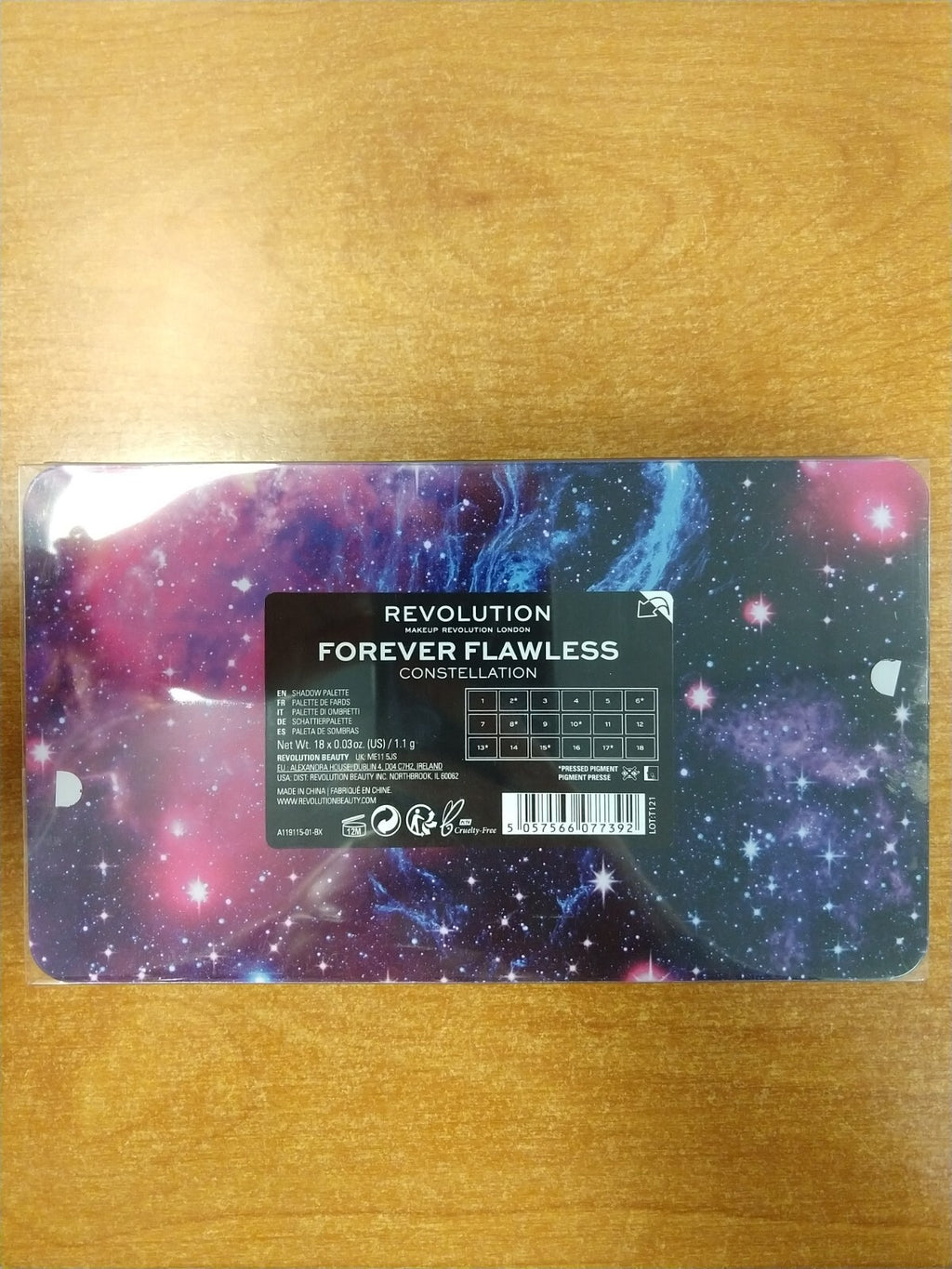 Makeup Revolution Forever Flawless Eyeshadow Palette - Multiple Shades