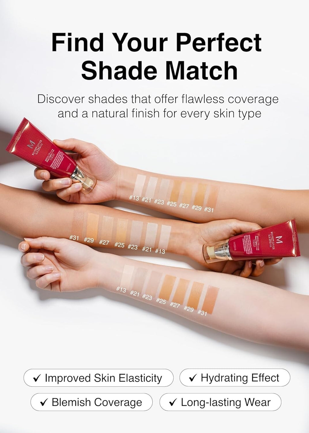 Missha BB Cream SPF42 Bright Beige 50ml - Flawless Coverage, Sun Protection