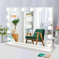 Dimmable LED Vanity Mirror Lights Kit with 10 Bulbs and Adjustable Brightness