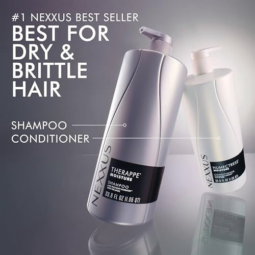Hydrating Moisturizing Shampoo & Conditioner Set - 33.8 oz Hair Care Duo for Dry Hair