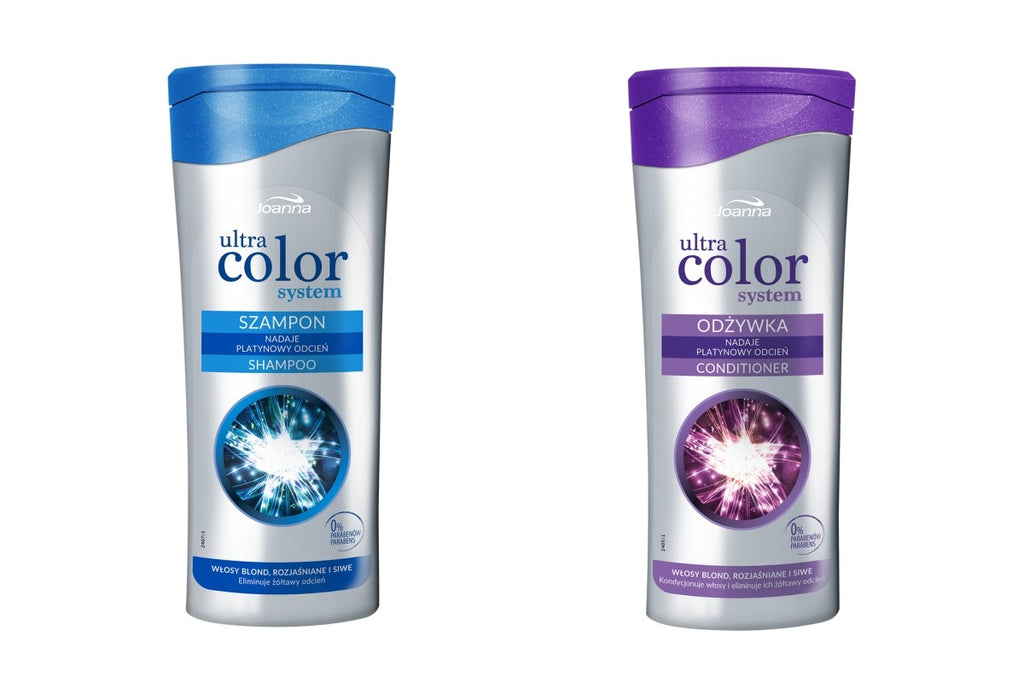 Purple Toning Shampoo & Conditioner Set for Blonde Silver Gray Hair – Anti-Yellow