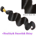Brazilian & Indian Human Hair Weave Virgin Remy Body Wave - Multiple Lengths & Colors