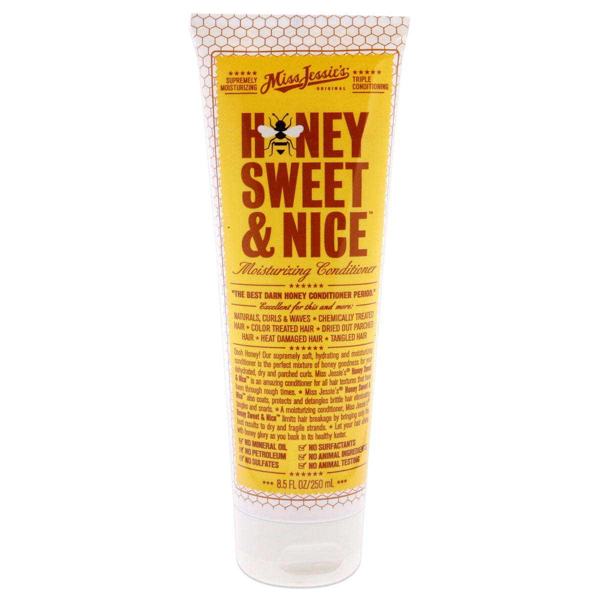 Unisex Honey Moisturizing Conditioner 8.5 oz for Damaged Hair