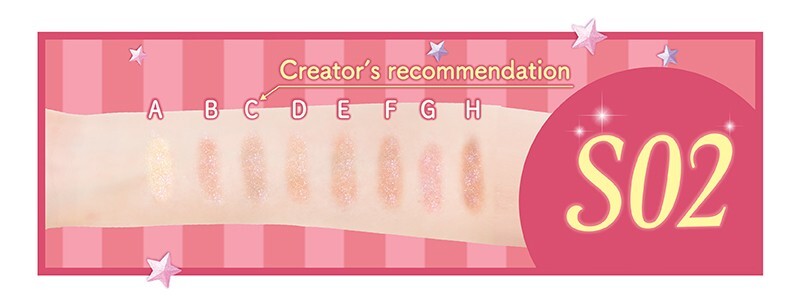 Eye Palette Set - 8 Shimmering Shades, Sparkling Type, All Variants