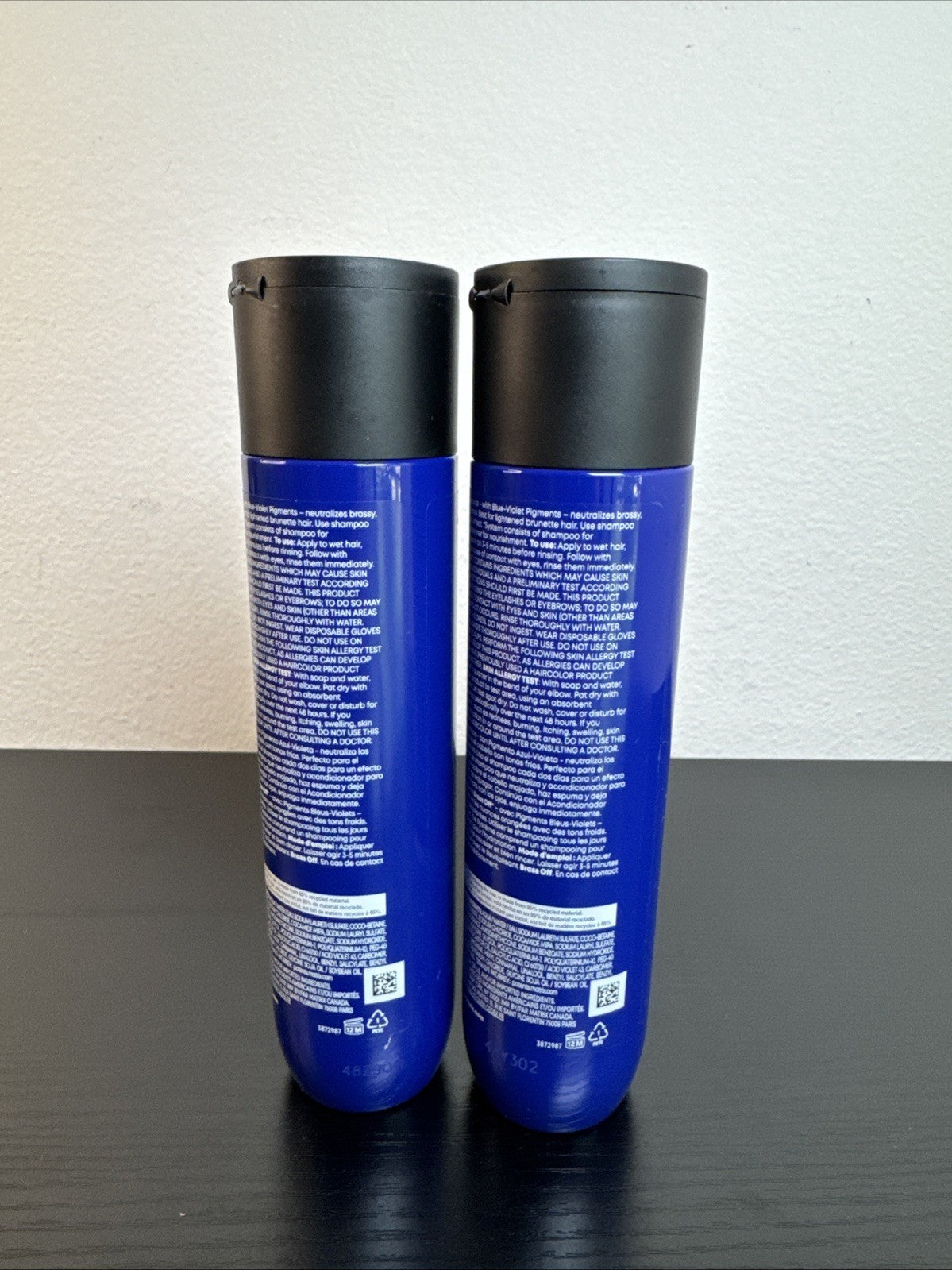 Blue Shampoo for Brunettes - Matrix Brass Off 10.1 fl oz Lot of 2