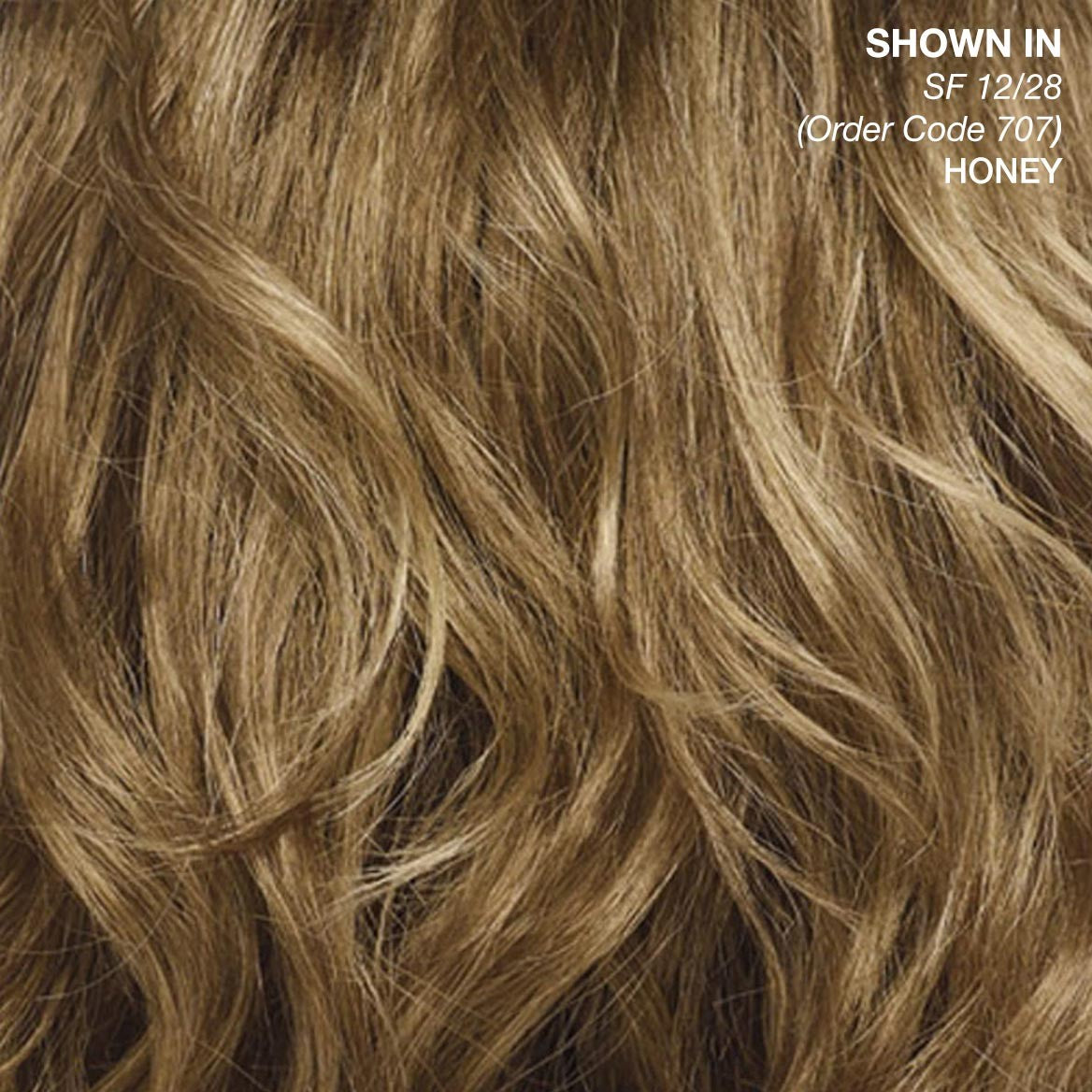 Mid-Length Synthetic Wig with Swept Bangs & Tousled Waves - Natural Look, Comfortable Fit