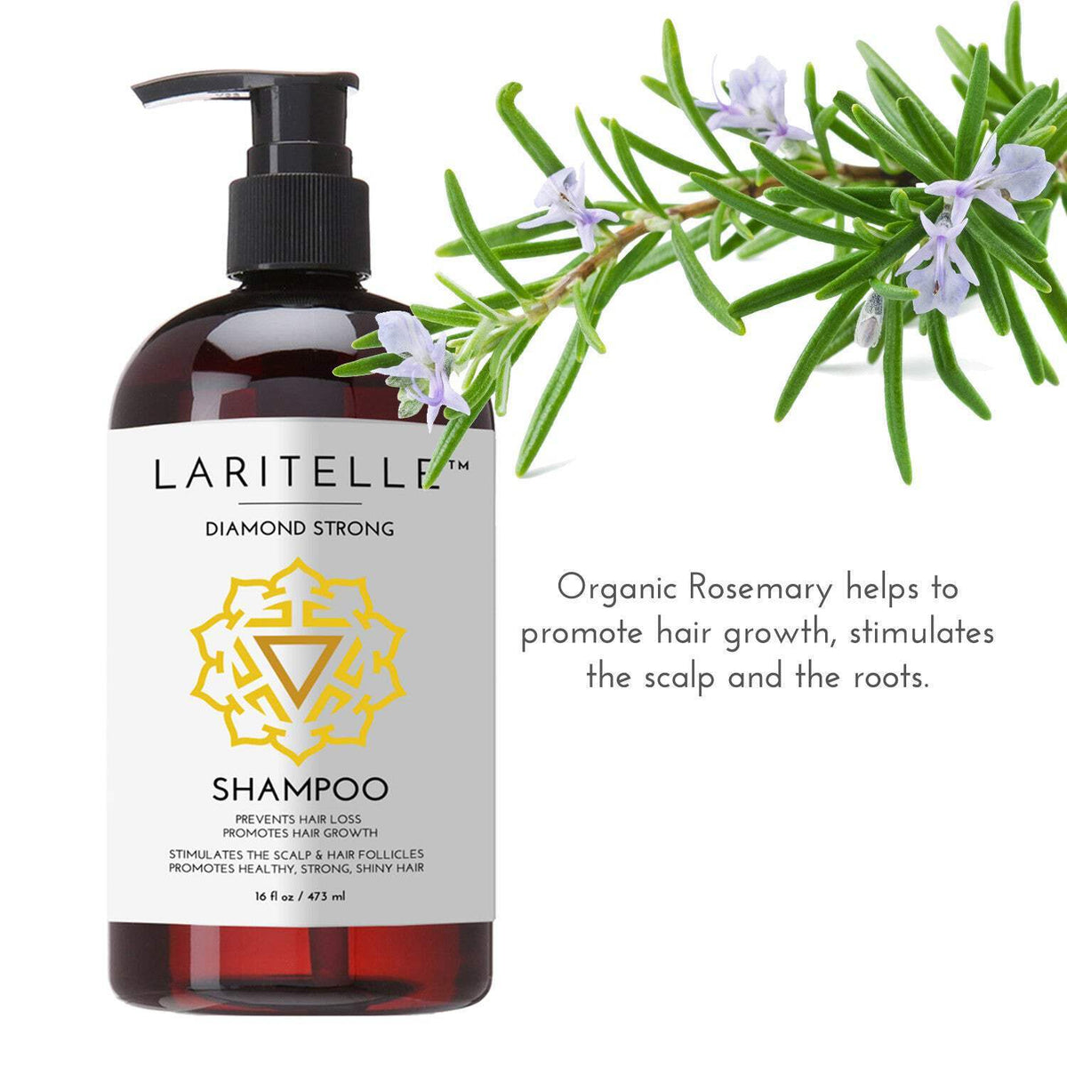 Organic Botanical Sulfate-Free Shampoo for All Hair Types - 17.5 oz